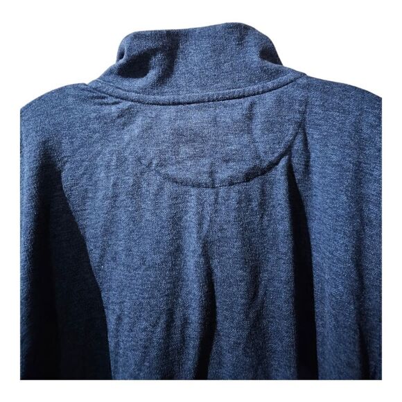 VINEYARD VINES Men's Blue Herringbone 1/2-Zip Pullover - Size 2XL - Picture 5 of 7